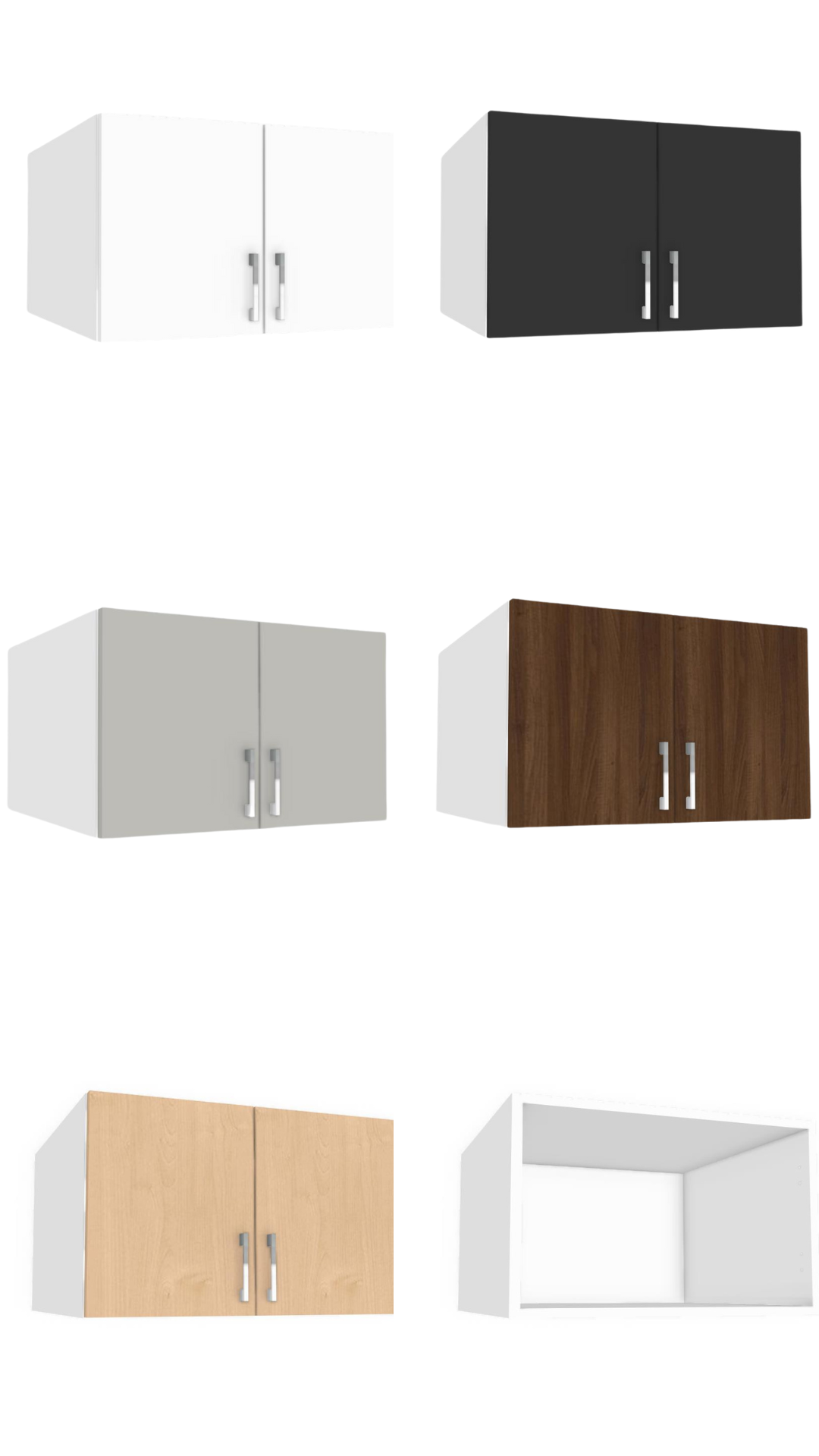 Wall Fridge Cabinet 15"