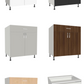 Double Door 1 Drawer Base Cabinet
