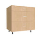 Pot and Pan 3 Drawer Base Cabinet