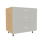 Pot and Pan 3 Drawer Base Cabinet