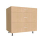 Pot and Pan 3 Drawer Base Cabinet