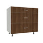 Pot and Pan 3 Drawer Base Cabinet