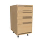 4 Drawer Cutlery Base Cabinet