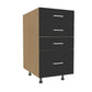 4 Drawer Cutlery Base Cabinet
