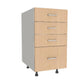 4 Drawer Cutlery Base Cabinet