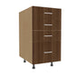 4 Drawer Cutlery Base Cabinet