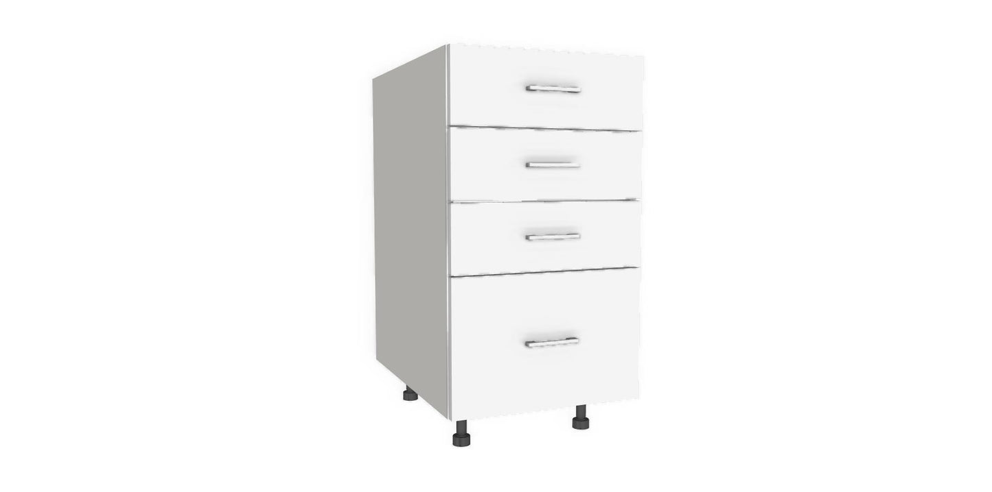 4 Drawer Cutlery Base Cabinet