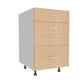 4 Drawer Cutlery Base Cabinet