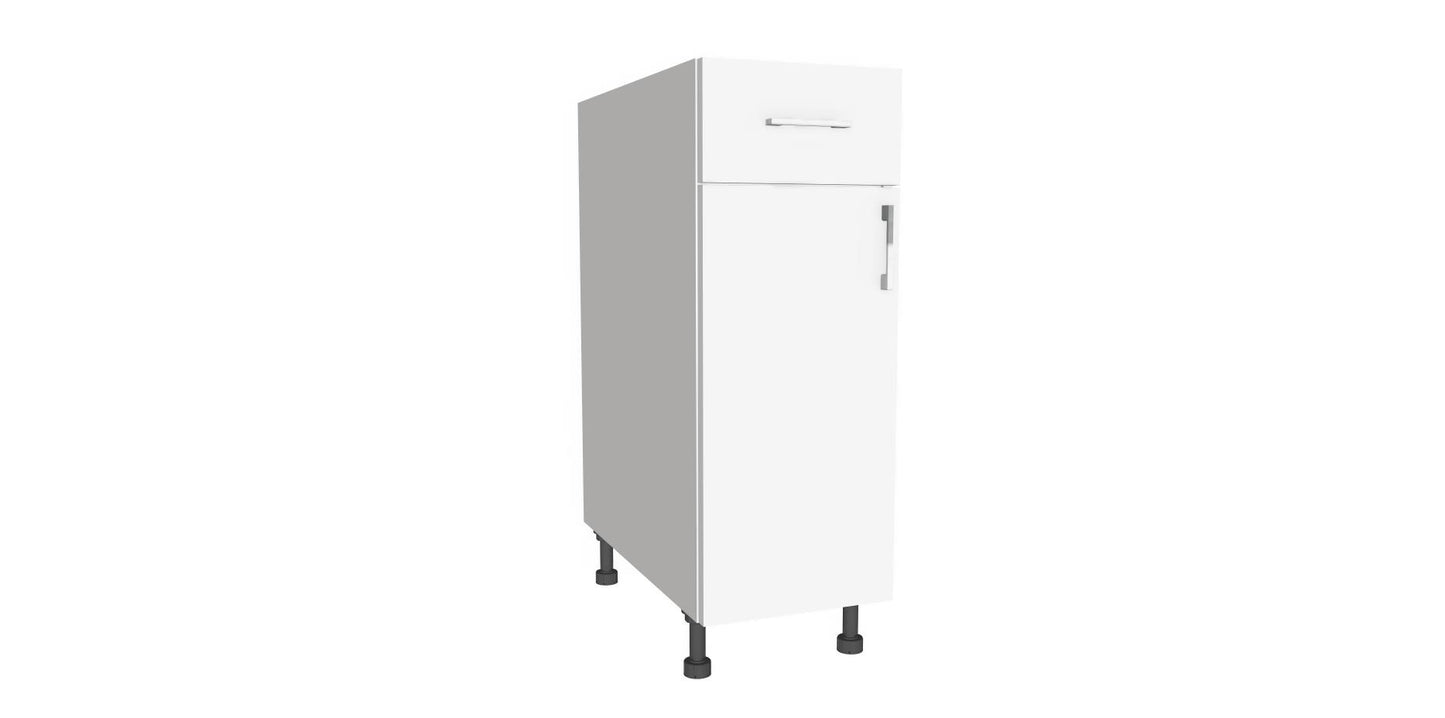 Single Door 1 Drawer Base Cabinet