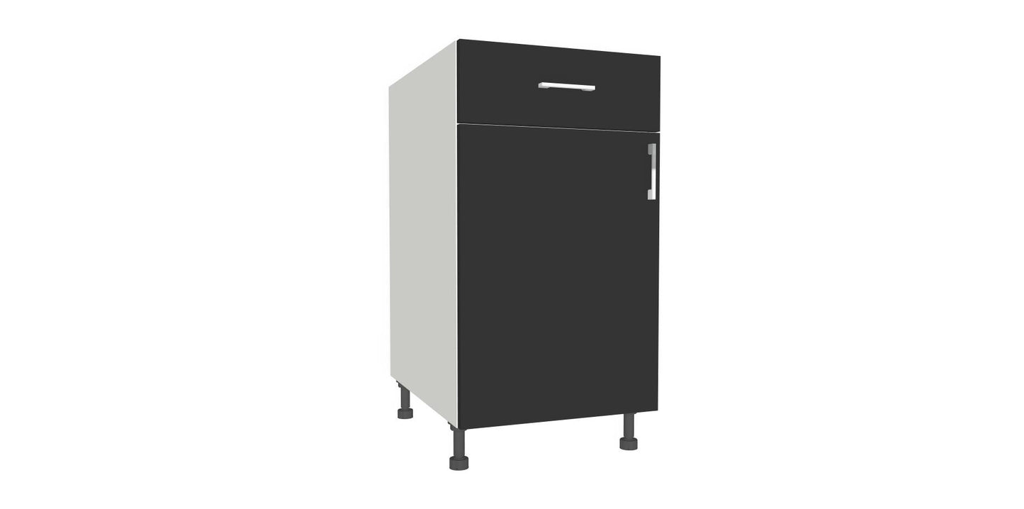Single Door 1 Drawer Base Cabinet