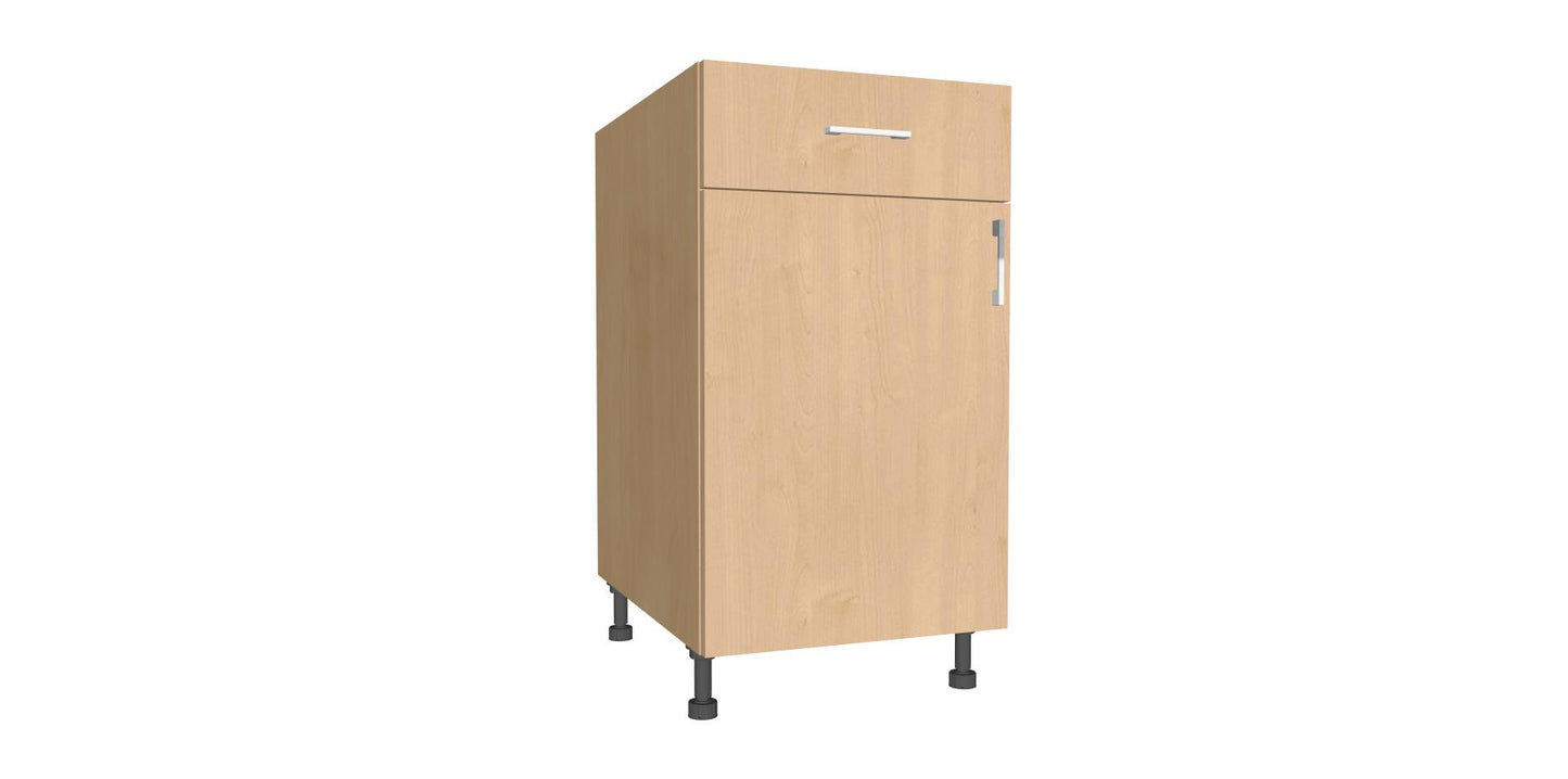 Single Door 1 Drawer Base Cabinet