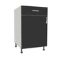 Single Door 1 Drawer Base Cabinet
