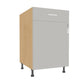 Single Door 1 Drawer Base Cabinet