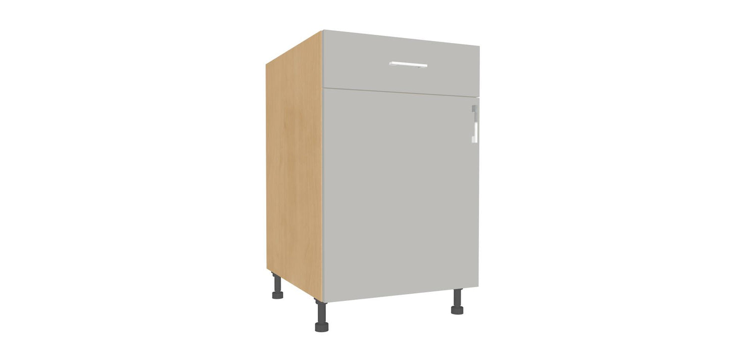 Single Door 1 Drawer Base Cabinet