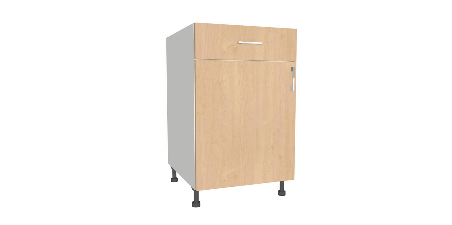 Single Door 1 Drawer Base Cabinet