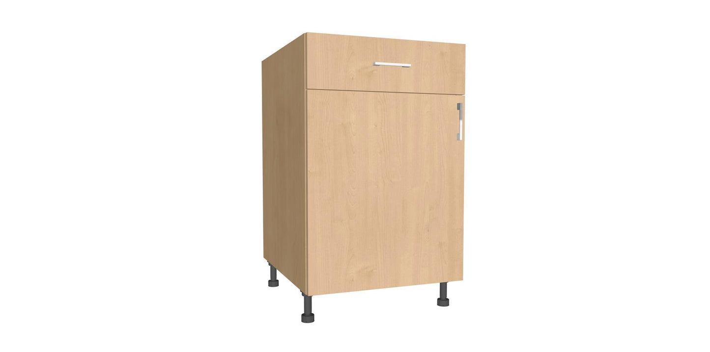 Single Door 1 Drawer Base Cabinet