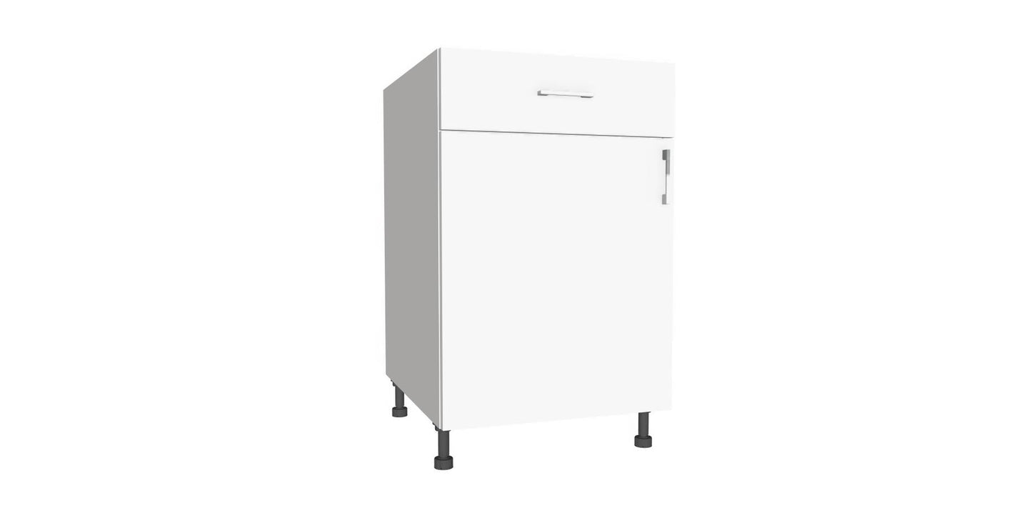 Single Door 1 Drawer Base Cabinet