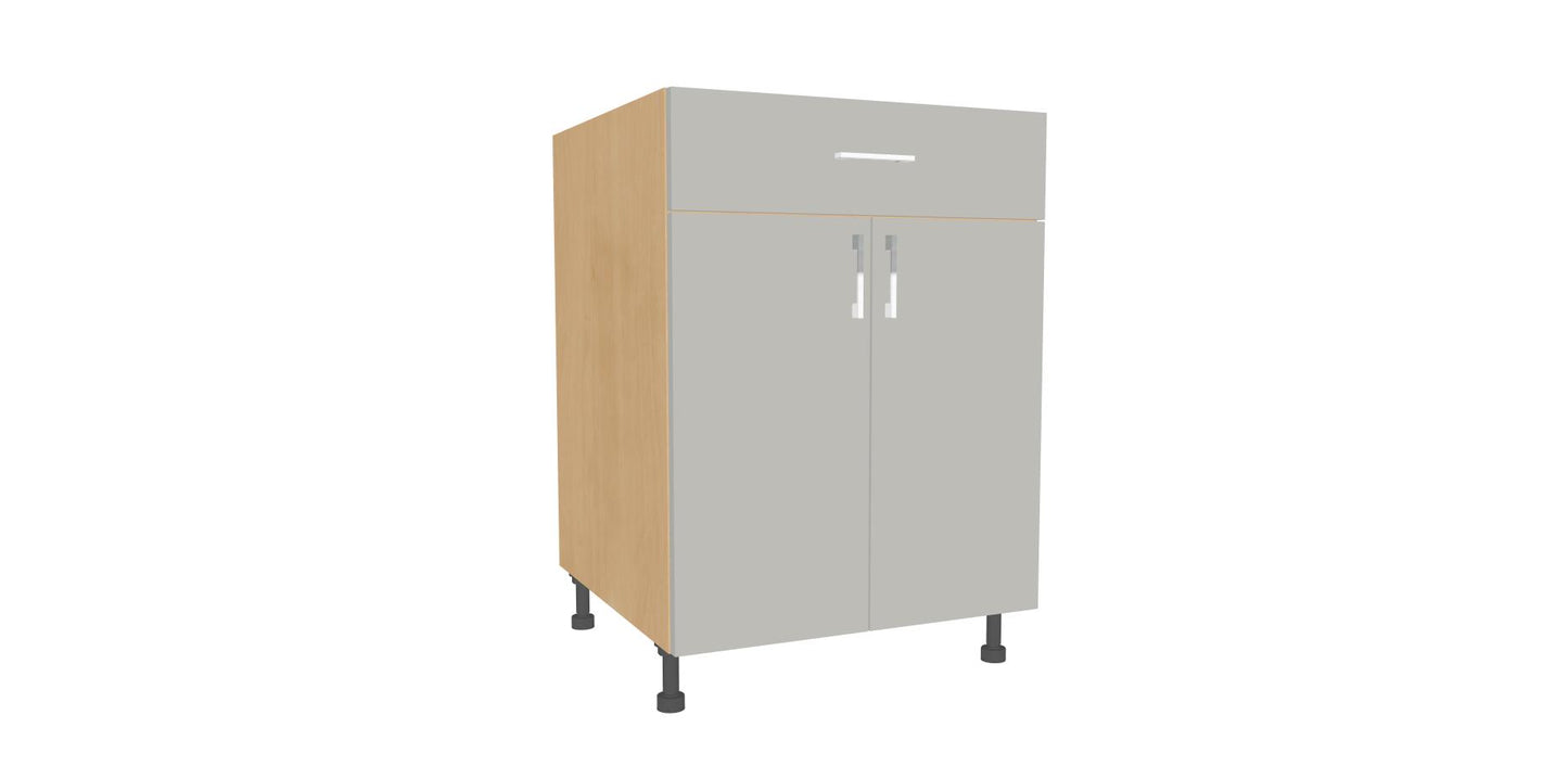 Double Door 1 Drawer Base Cabinet