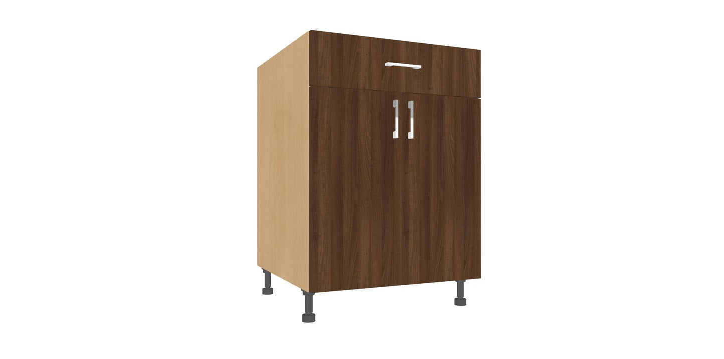 Double Door 1 Drawer Base Cabinet
