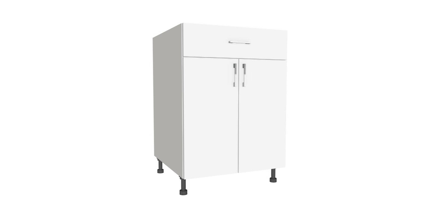 Double Door 1 Drawer Base Cabinet