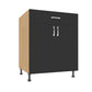 Double Door 1 Drawer Base Cabinet