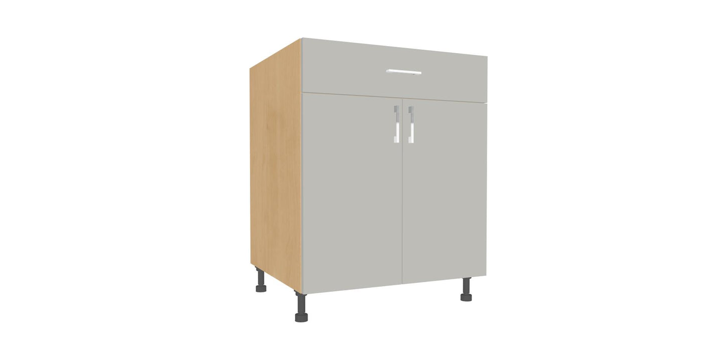 Double Door 1 Drawer Base Cabinet