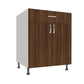 Double Door 1 Drawer Base Cabinet