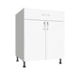 Double Door 1 Drawer Base Cabinet