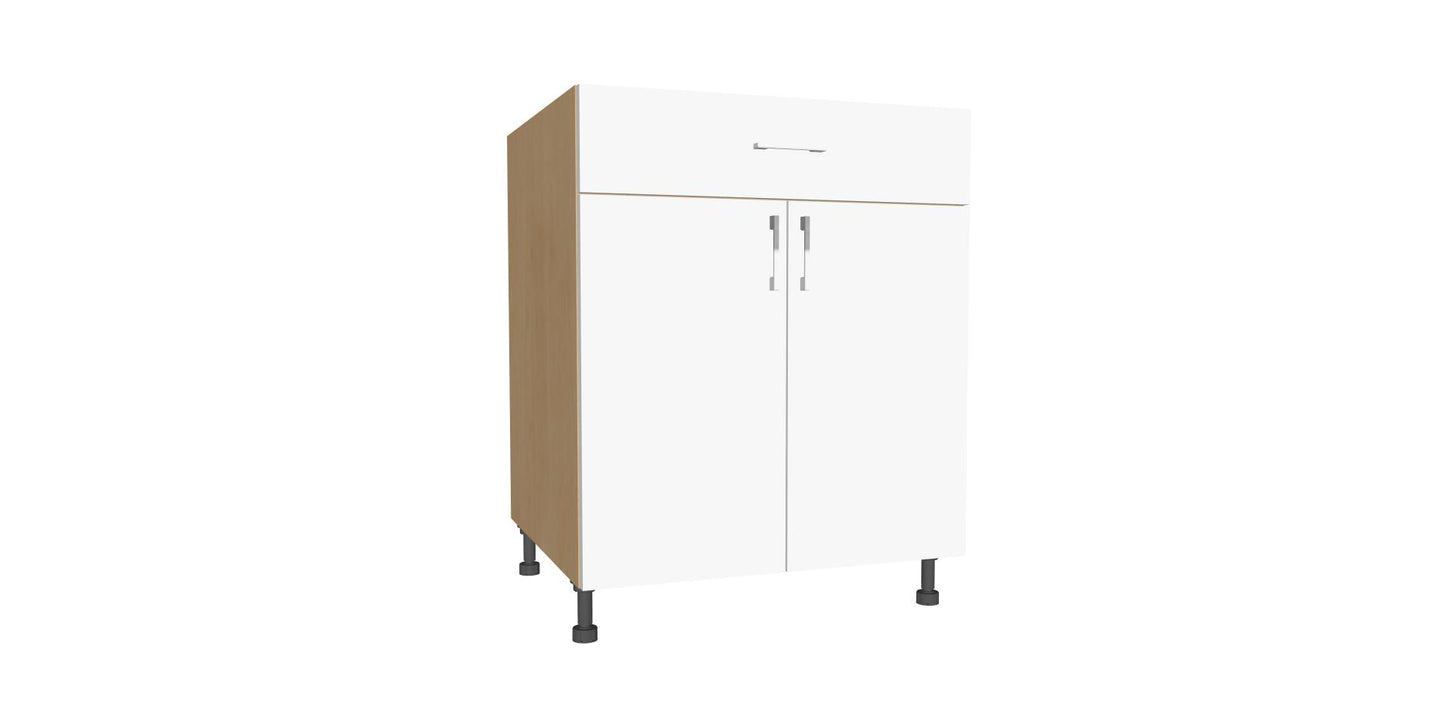 Double Door 1 Drawer Base Cabinet