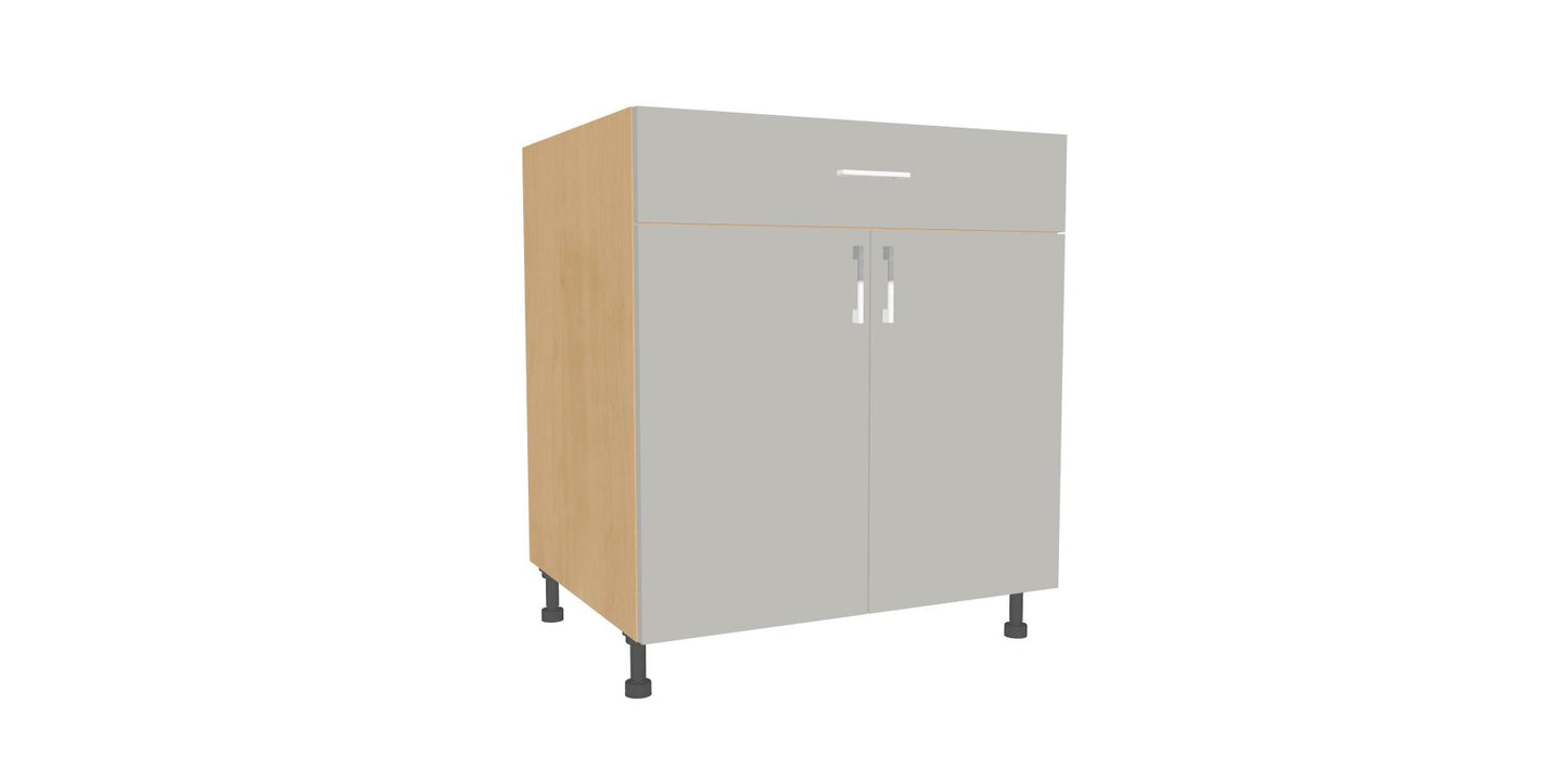 Double Door 1 Drawer Base Cabinet