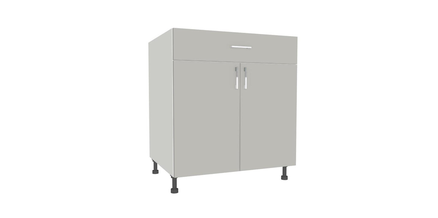 Double Door 1 Drawer Base Cabinet