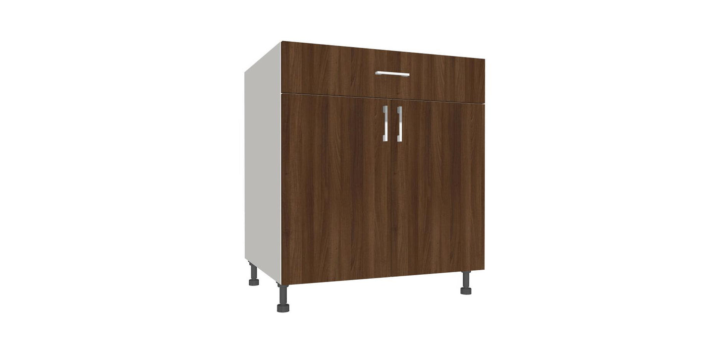 Double Door 1 Drawer Base Cabinet