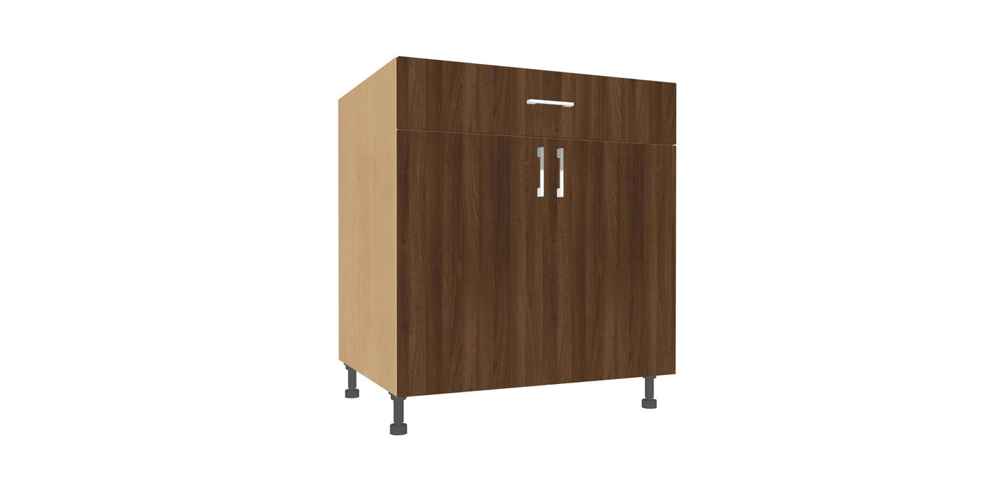 Double Door 1 Drawer Base Cabinet