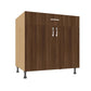 Double Door 1 Drawer Base Cabinet