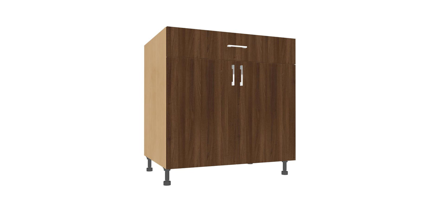 Double Door 1 Drawer Base Cabinet