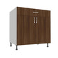 Double Door 1 Drawer Base Cabinet