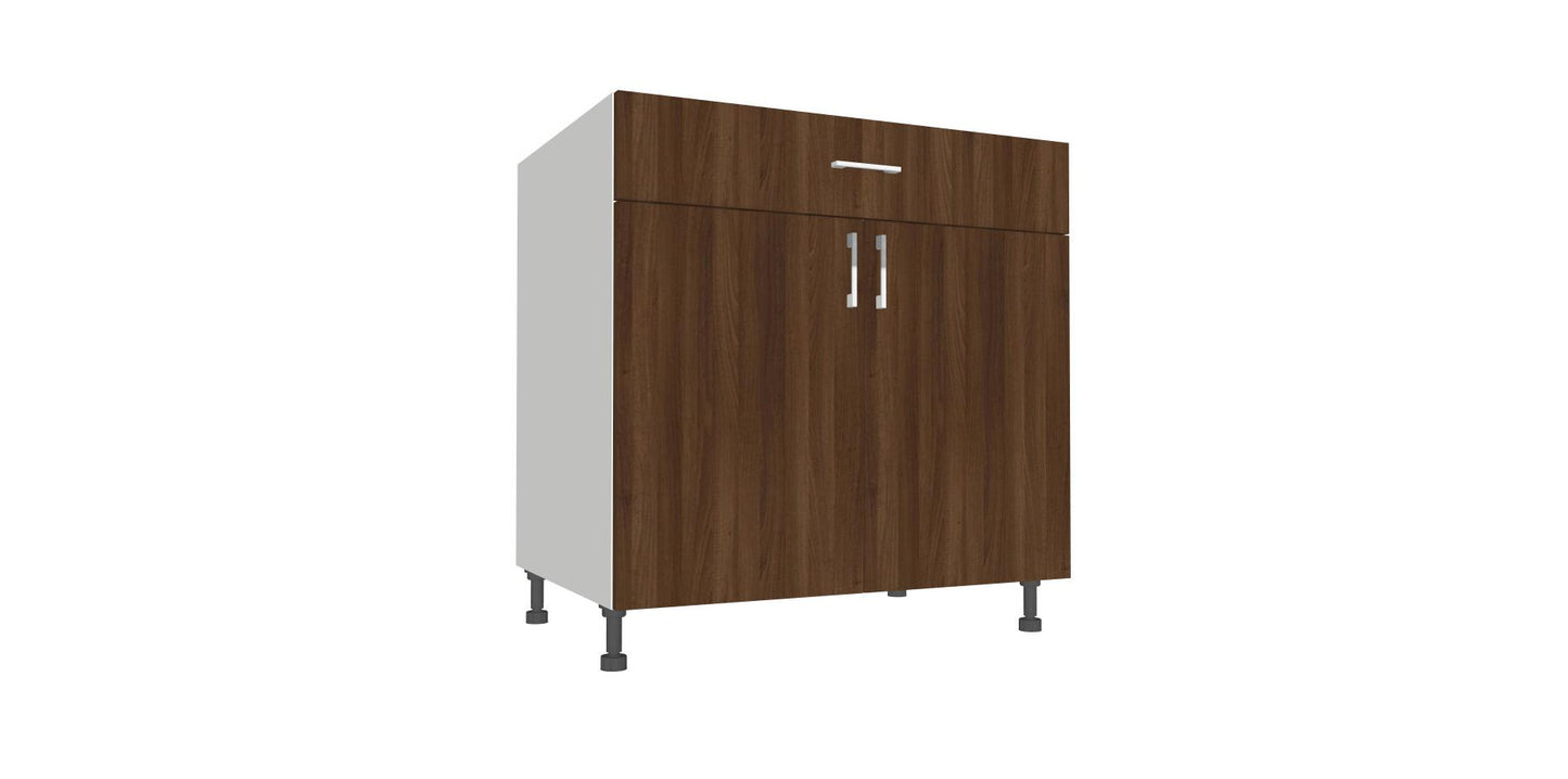 Double Door 1 Drawer Base Cabinet