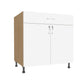 Double Door 1 Drawer Base Cabinet
