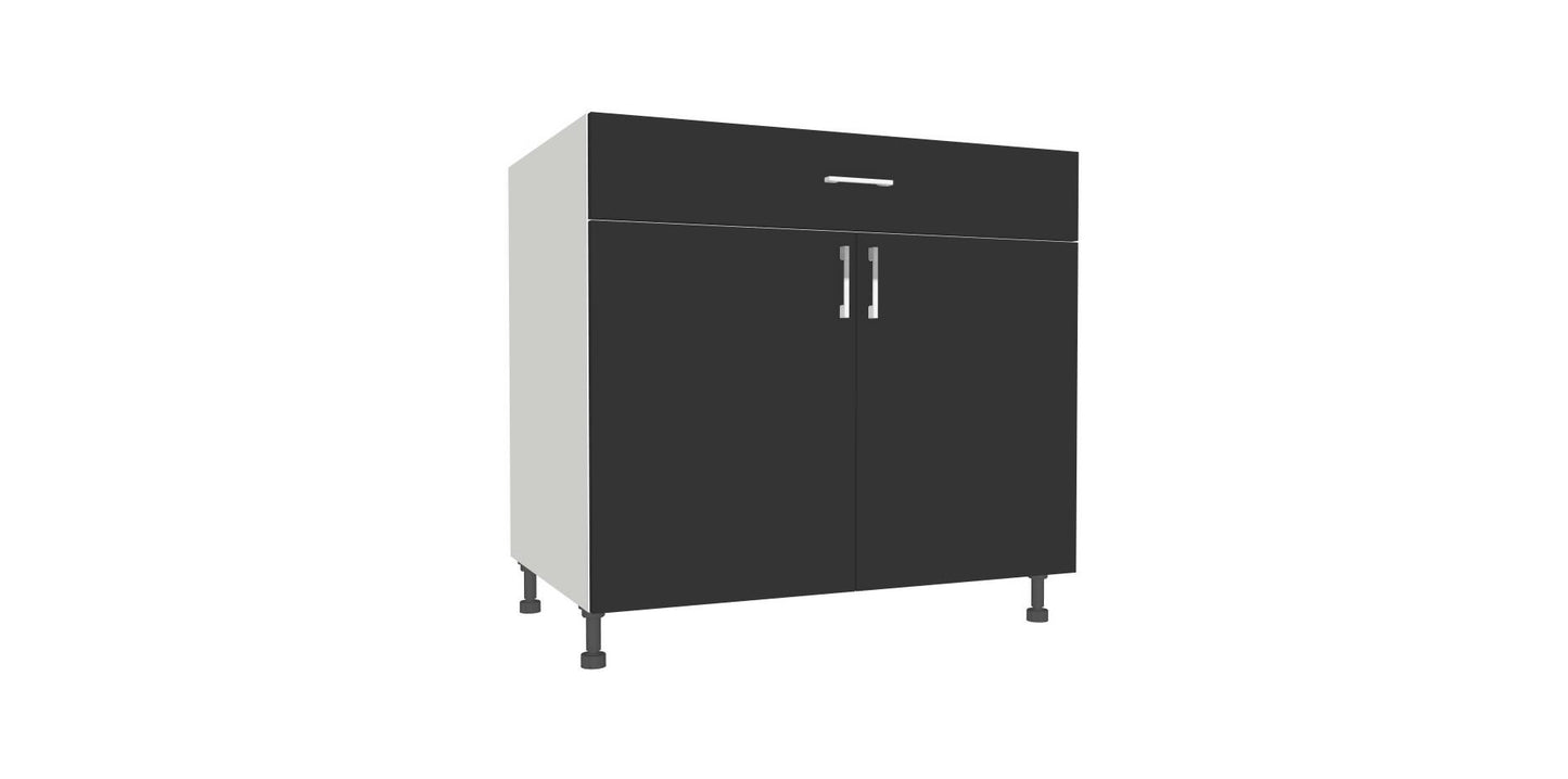 Double Door 1 Drawer Base Cabinet