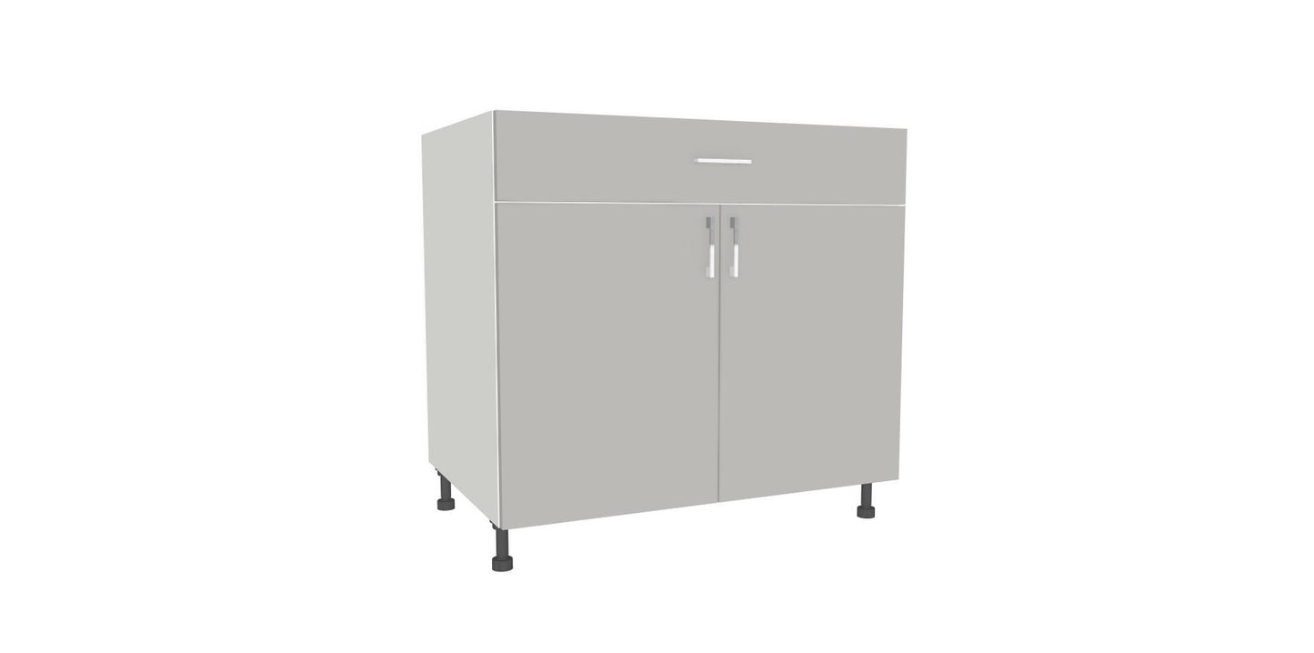 Double Door 1 Drawer Base Cabinet