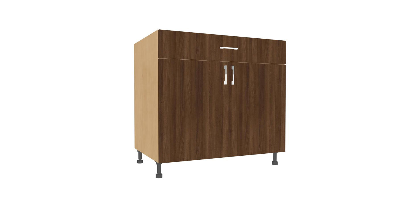 Double Door 1 Drawer Base Cabinet