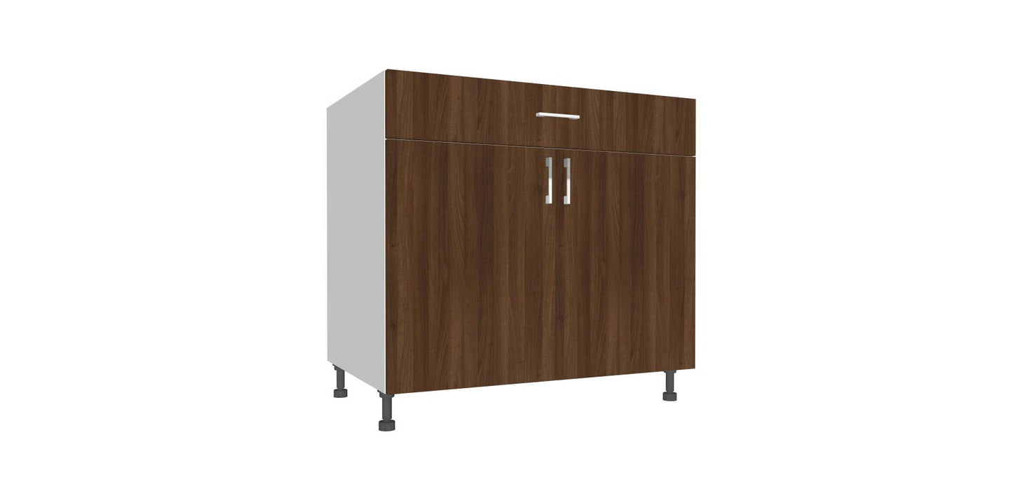 Double Door 1 Drawer Base Cabinet