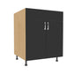 Double Door Sink Base Cabinet