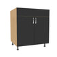 Double Door Sink Base Cabinet