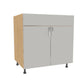 Double Door Sink Base Cabinet