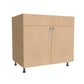 Double Door Sink Base Cabinet