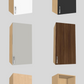 Wall Single Door 30"H Cabinet