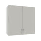 Double Door Wall Cabinet 30" H