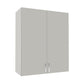 Wall Double Door Cabinet 36" H