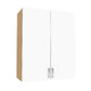 Wall Double Door Cabinet 36" H